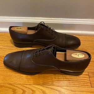 Salvatore Ferragamo Brown Oxfords
